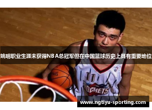 姚明职业生涯未获得NBA总冠军但在中国篮球历史上具有重要地位